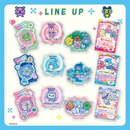 Tamagotchi Die Cut Sticker set