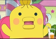 A screenshot of Mamapatchi from the anime