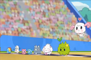 S4E94 TamaPetRace.png (793 KB) Tama Pets from the iD L as seen in Tamagotchi!