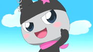 Kuromametchi giving a thumbs up