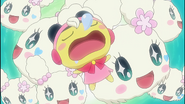 Uwasatchi's rumor of Mametchi sleeping in Hero Lovelin pajamas