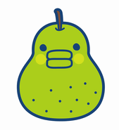 Kuchipatchi as a pear