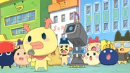 Cameratchi and Senior Turtletchi in Tamagotchi: The Movie