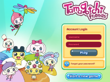 Tamagotchi Friends Dream Town Login