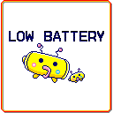 Low battery screen (On & Pix)