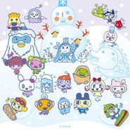 Appearance in winter themed artwork