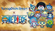 Announcement of Tamagotchi Smart x One Piece collaboration