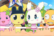 Lovelin and Mametchi meet for the first time