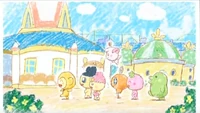 Scene from "Mametchi's Picture Diary"
