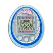 Light/dark blue and silver gem Tamagotchi Friends