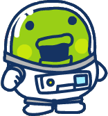 Kuchipatchi as an astronaut