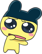 Mametchi sad pose