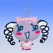 A keychain plush of Makiko