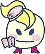 Wearing a school uniform