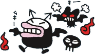 With Deviltchi and Gaikotchi