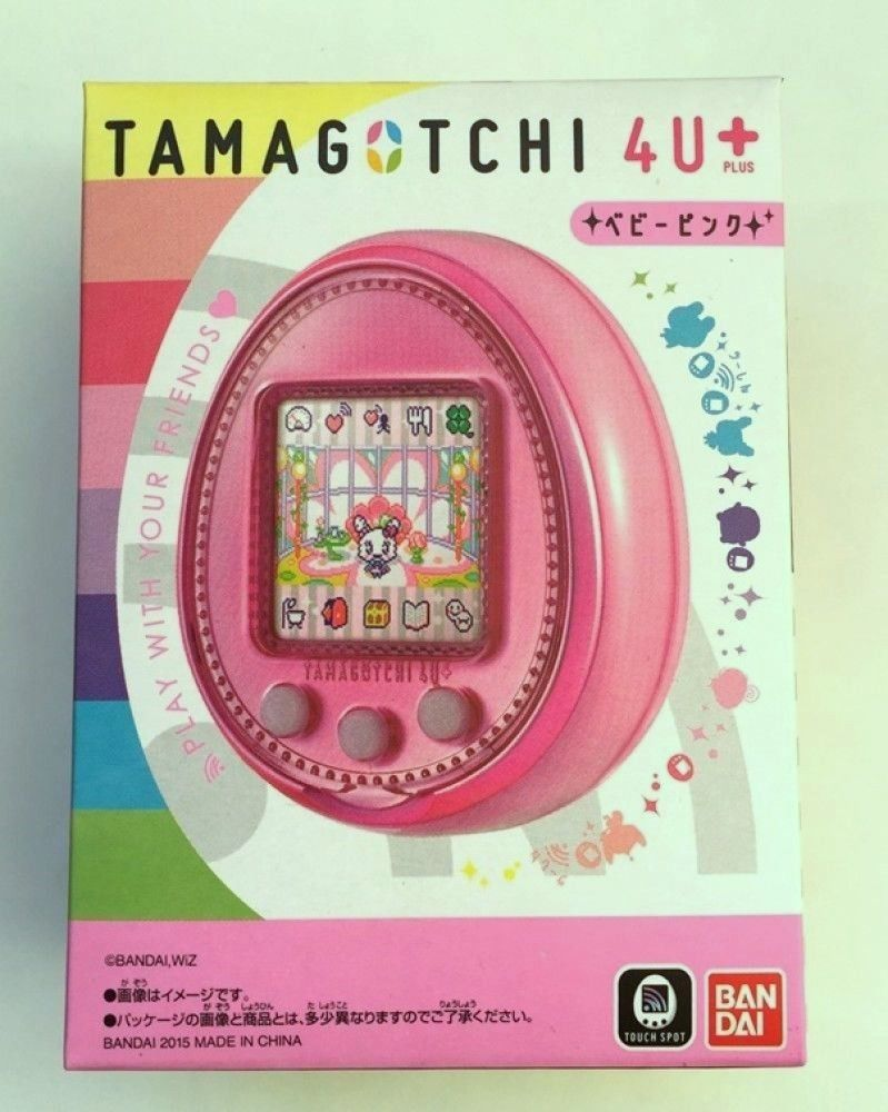 Bandai Tamagotchi 4u Plus Baby Pink H3529 for sale online 