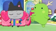 Kuromametchi & Kuchipatchi at the party