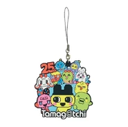 On a rubber strap from the Tamagotchi Dots collection