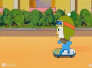 Sunopotchi skateboarding