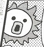 Sunnytchi in a manga panel from GOGO♪ Tamagotchi!