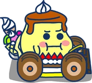 Male variant in a go-kart