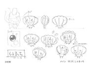 TamagotchiHappiestStoryInTheUniverse AnimeReference ShelltchiReference1.png (91 KB) Shelltchi's poses' designs from Tamagotchi: Happiest Story in the Universe! (Movie)