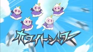 Watapatchis using a special move, "White Shower"