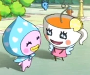 HotTeatchi with LoveZukintchi, from Tamagotchi: Happiest Story in the Universe!