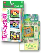 Prototype Tamagotchi Garden packaging.