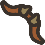 Stone bow - "Shoot arrows."