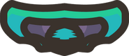 Diamond shield - "Aesthetic only."