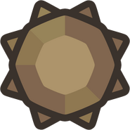 Big stone spike - "A big sharp stone."