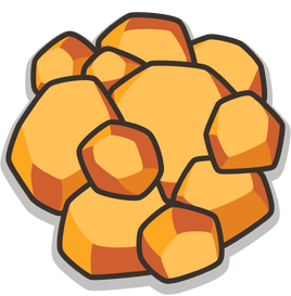 Big gold node