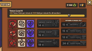 Maxed level 6 totem menu