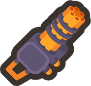 Amber Minigun - "Aesthetic only."
