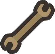 Stone wrench - "Repairs buildings."