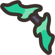 Diamond bow - "Aesthetic only."