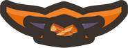 Amber crystal shield - "Aesthetic only."