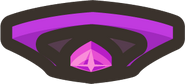 Amethyst crystal shield - "Also called the fairy barrier."