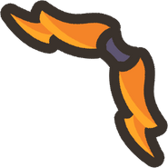 Amber bow - "Aesthetic only."