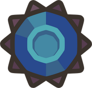 Big sapphire spike - "Delivers a slow, lasting reminder."