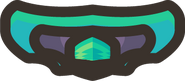 Diamond crystal shield - "Aesthetic only."