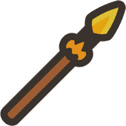 Golden Spear - "Sharper long pointy stick."