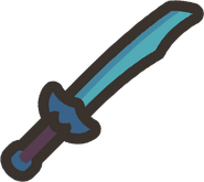 Sapphire katana - "Bigger weapon, bigger destruction."