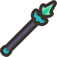Diamond Spear - "Aesthetic only."