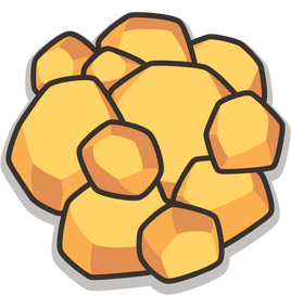 Big gold node