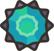 Big diamond spike - "Aesthetic only."