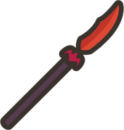 Ruby Naginata - "No need to stand near danger."