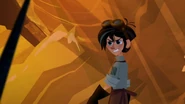 Varian saying "Rapunzel! You promised!"
