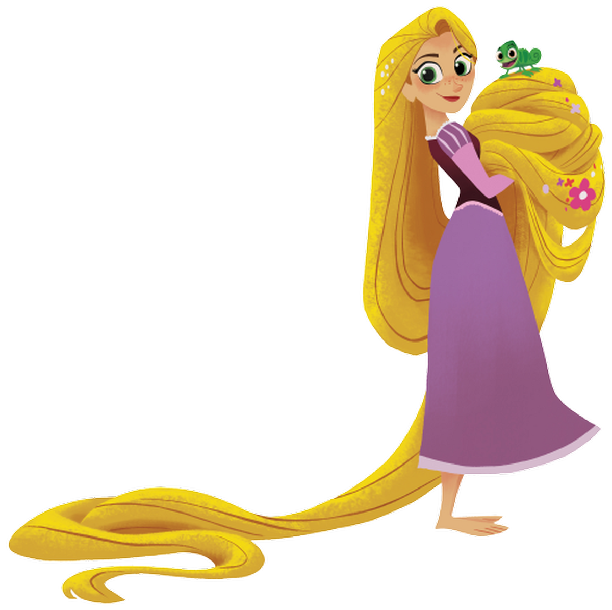 rapunzel worried